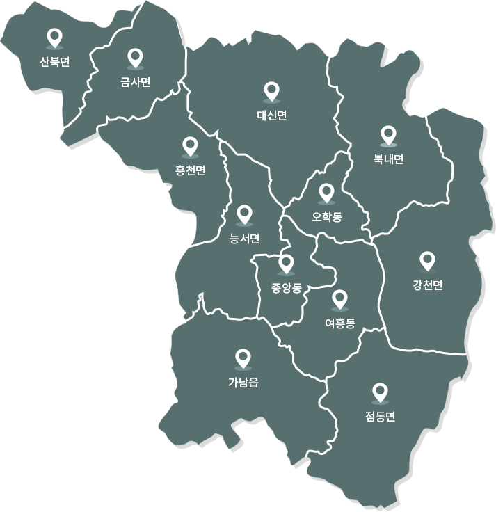 여주시 지도 이미지